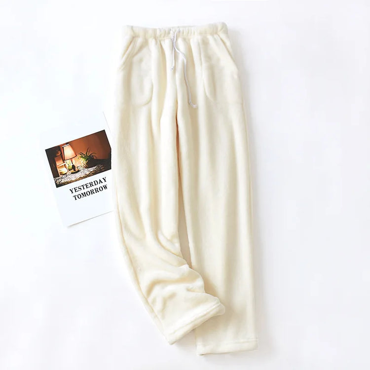 Cute Drawstring Waist Pajama Pants