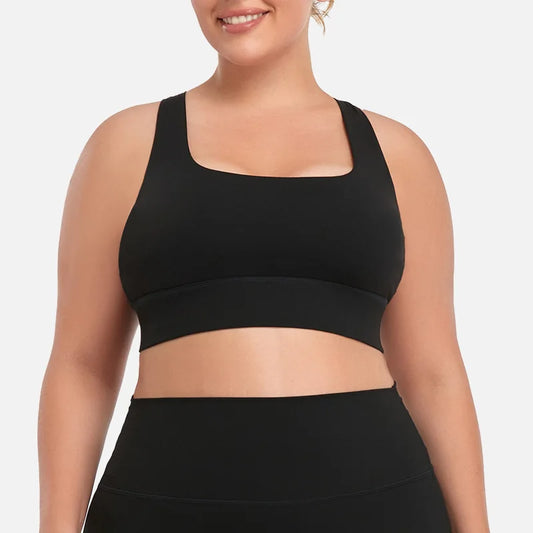 Plus Size Shockproof Sports Bra