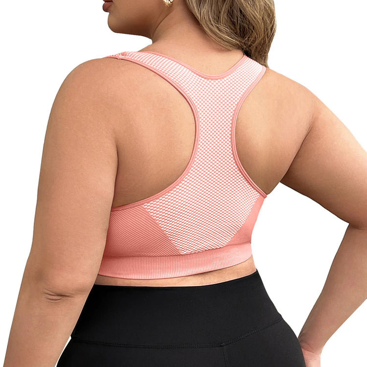 Seamless Racerback Sports Bra