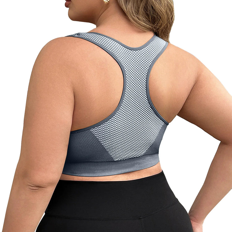 Seamless Racerback Sports Bra