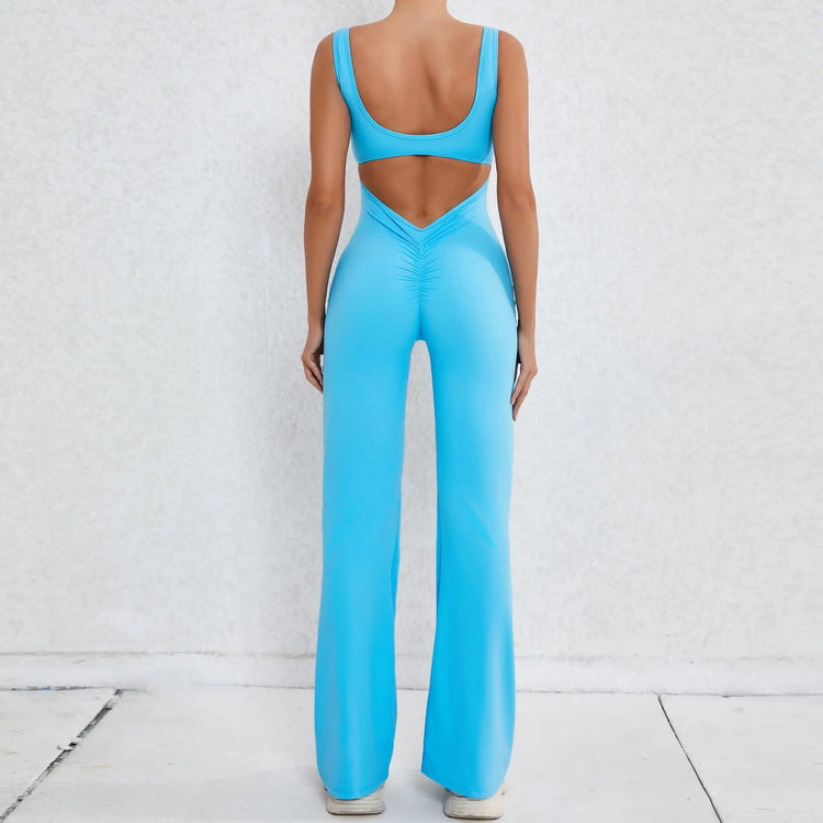 Cute Flare Active Jumpsuit