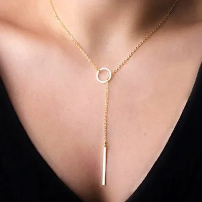 Sterling Silver Three-Layer Round Necklace