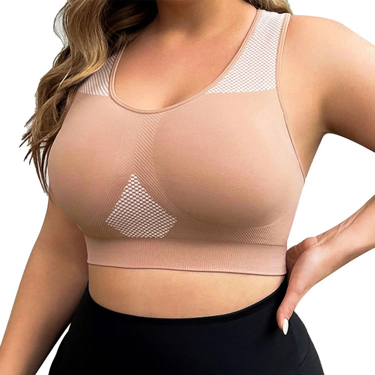 Seamless Racerback Sports Bra