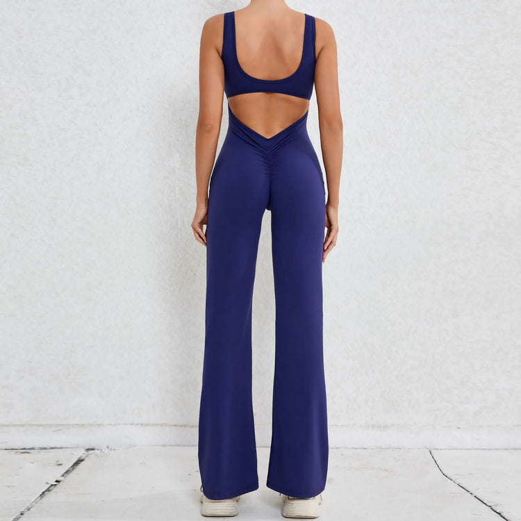 Cute Flare Active Jumpsuit