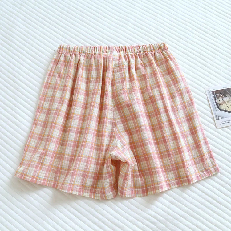 Cotton Printed Pajama Shorts