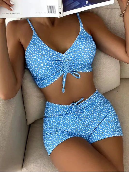 High Waisted Simple Bikini