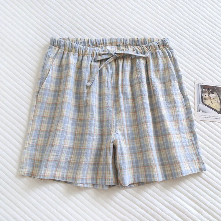 Cotton Printed Pajama Shorts