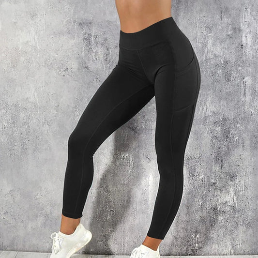 Full Size High Waist Active Leggings w/ Pockets