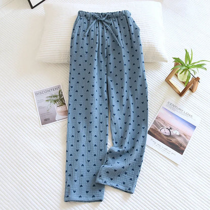 100% Cotton Printed Pajama Pants