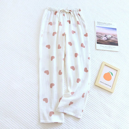 100% Cotton Printed Pajama Pants