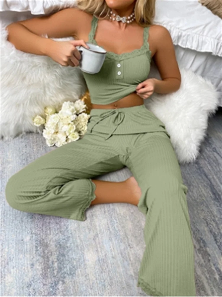 Cozy Cami & Pajama Pant Set