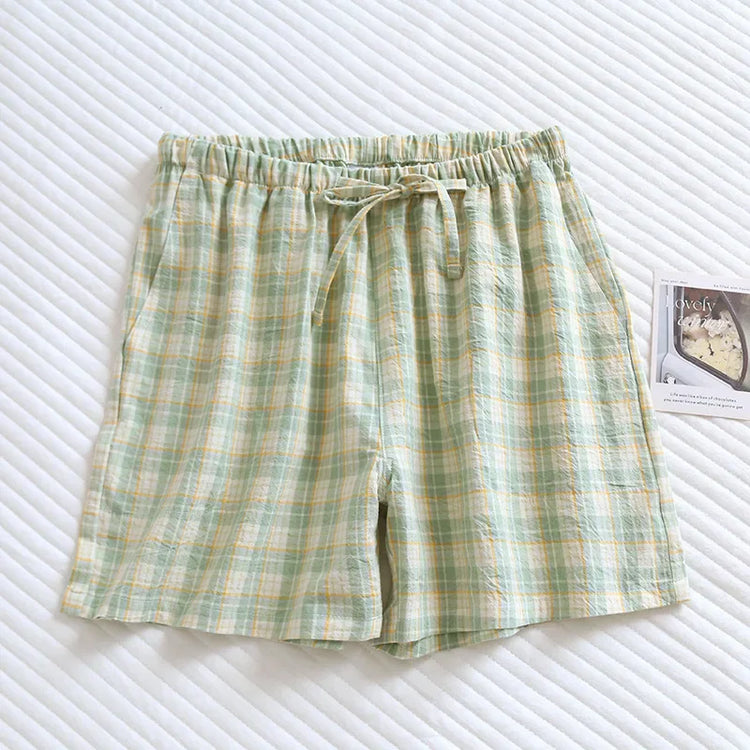 Cotton Printed Pajama Shorts