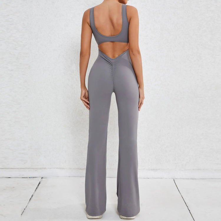 Cute Flare Active Jumpsuit