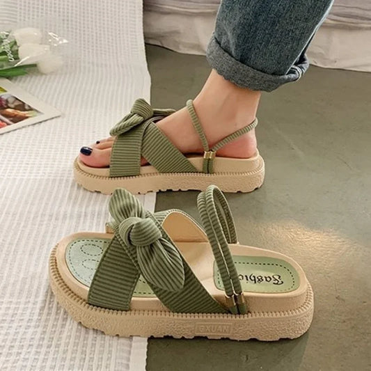 Strappy Bowknot Sandals