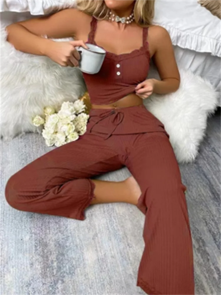 Cozy Cami & Pajama Pant Set