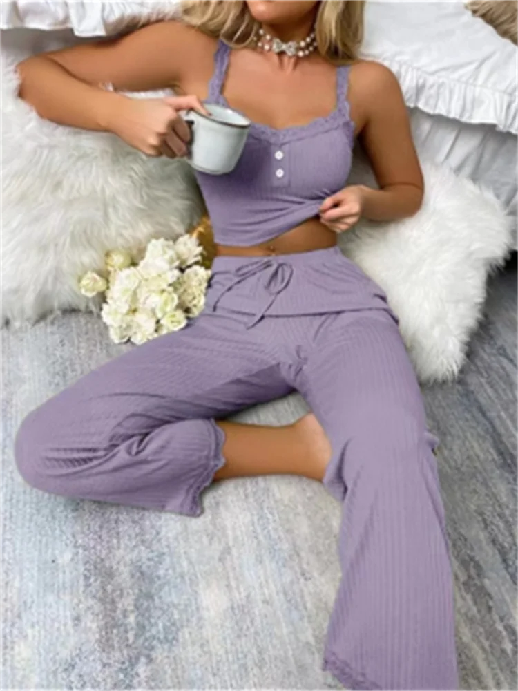 Cozy Cami & Pajama Pant Set