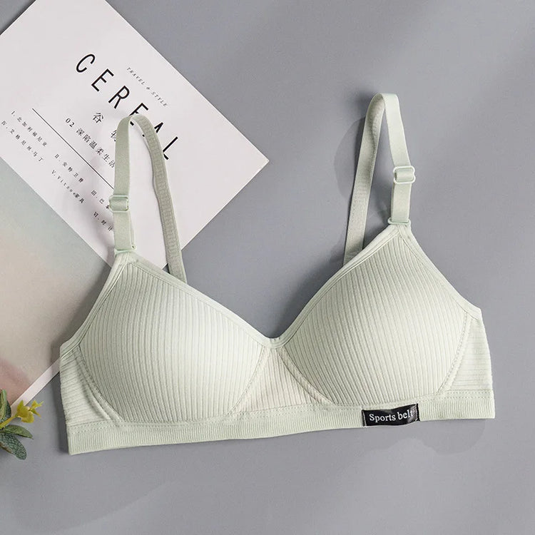 Seamless Cotton push Up Bra